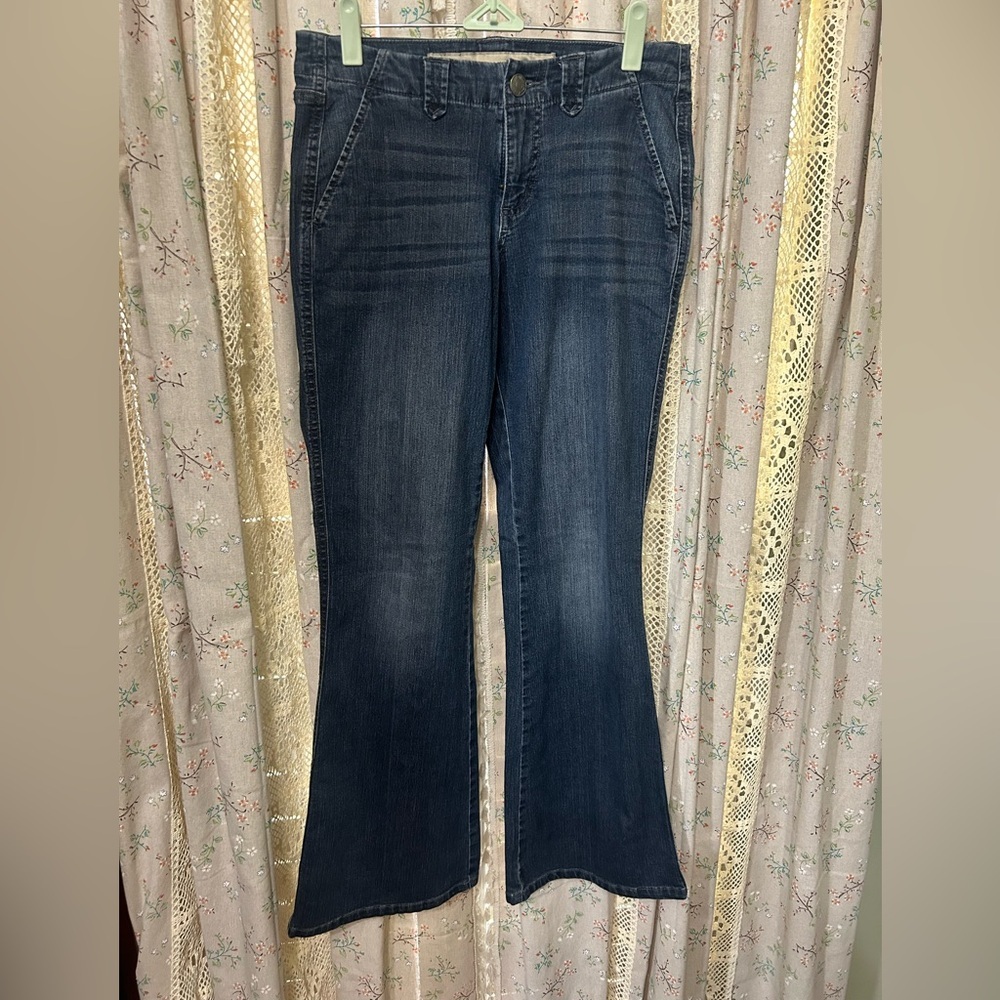 Nine West Vintage America Mid-rise Flare Jeans Size 4
